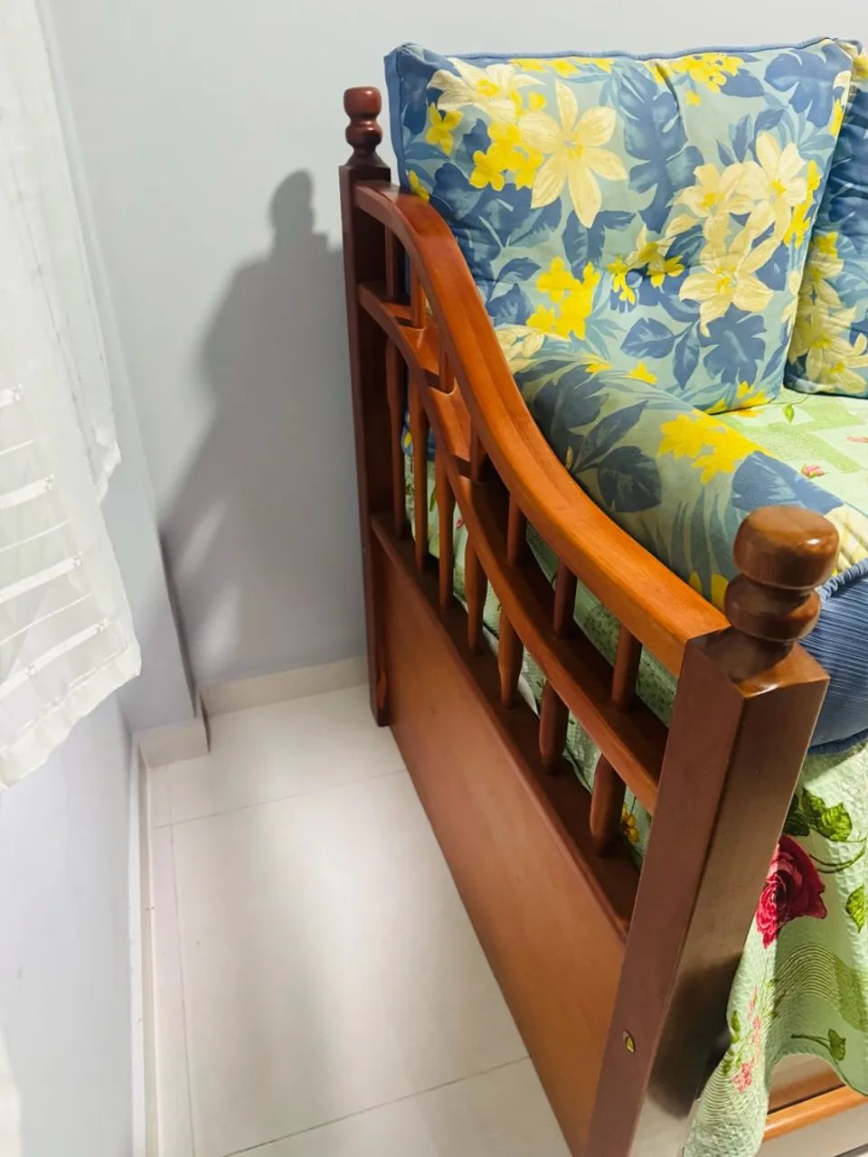 Bi-Cama/sofá de madeira  - Foto 2