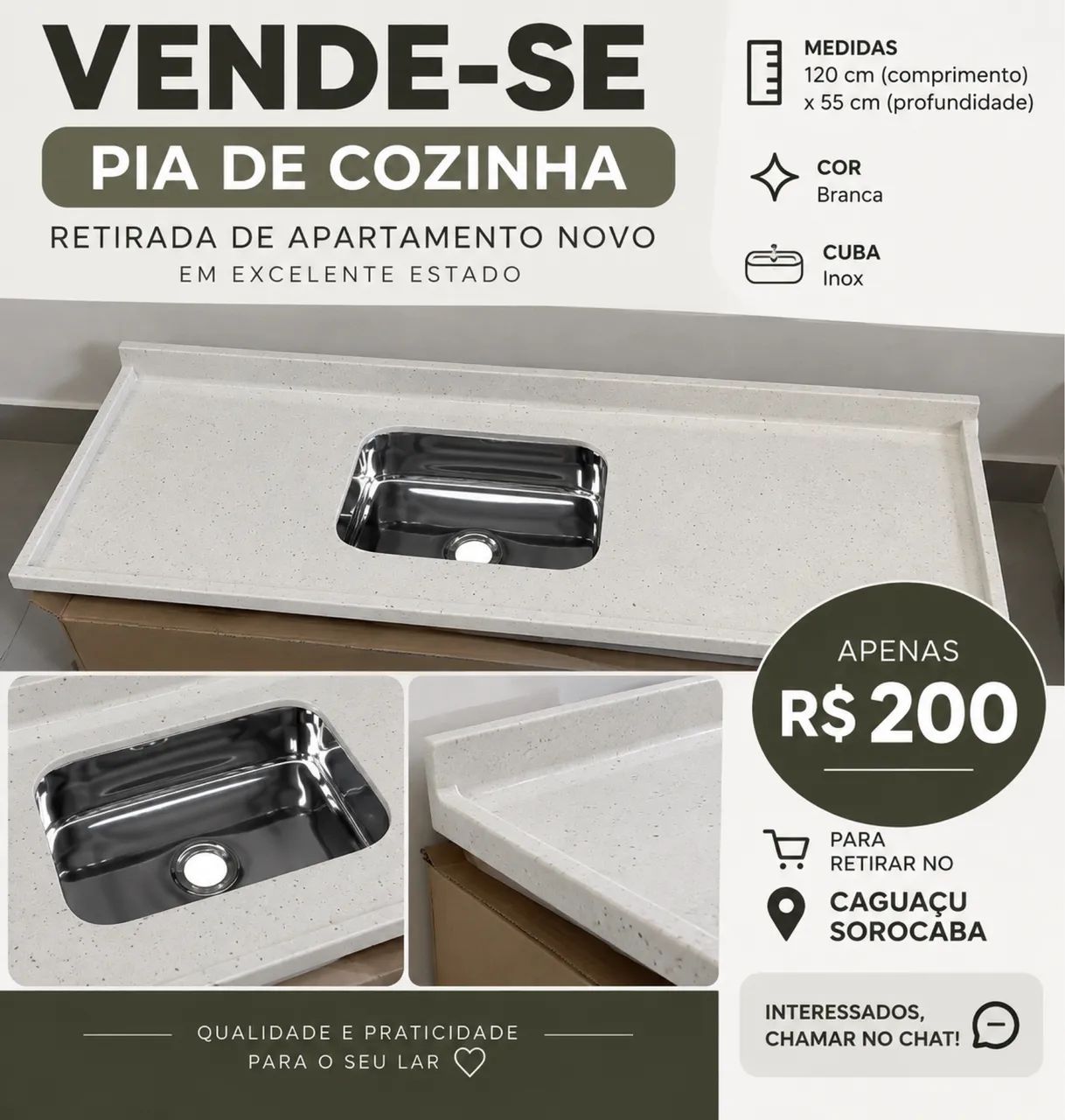 Pia de cozinha
