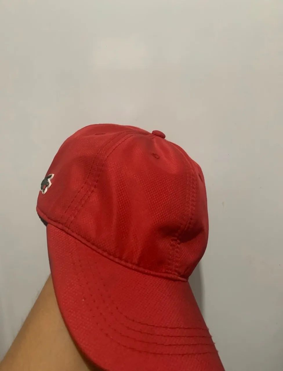 Bone Lacoste Sport vermelho - Foto 3