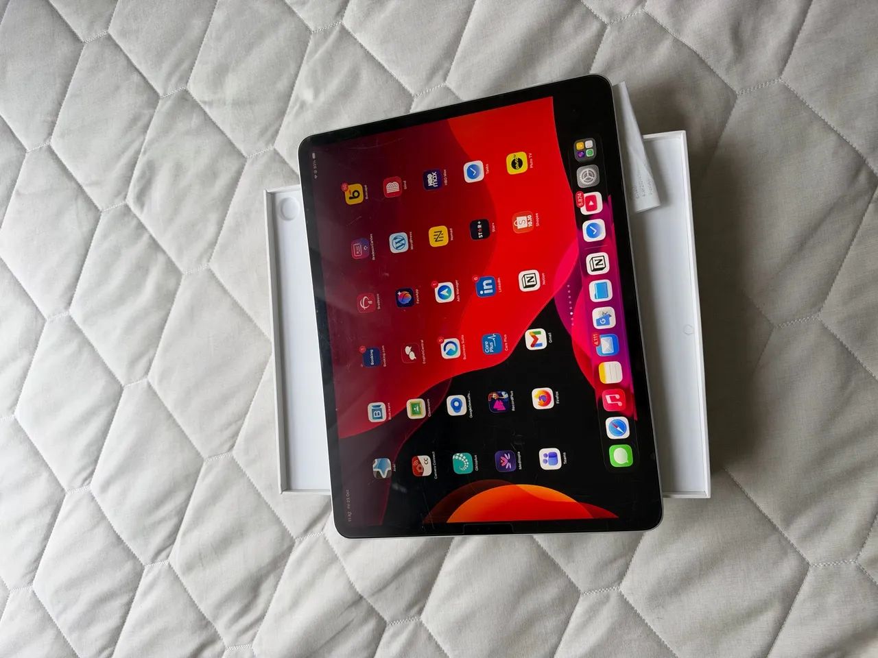 iPad Pro 13 polegadas 256gb + Apple Pencil. Acompanha caixa e todos os acessórios - Foto 4