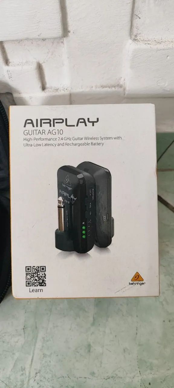 Transmissor Behringer AG10 com case e caixa original  - Foto 4