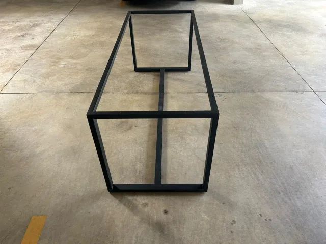 BASE DE MESA DE METALOM 80 x 40 - MESA DE 6 LUGARES - Foto 3