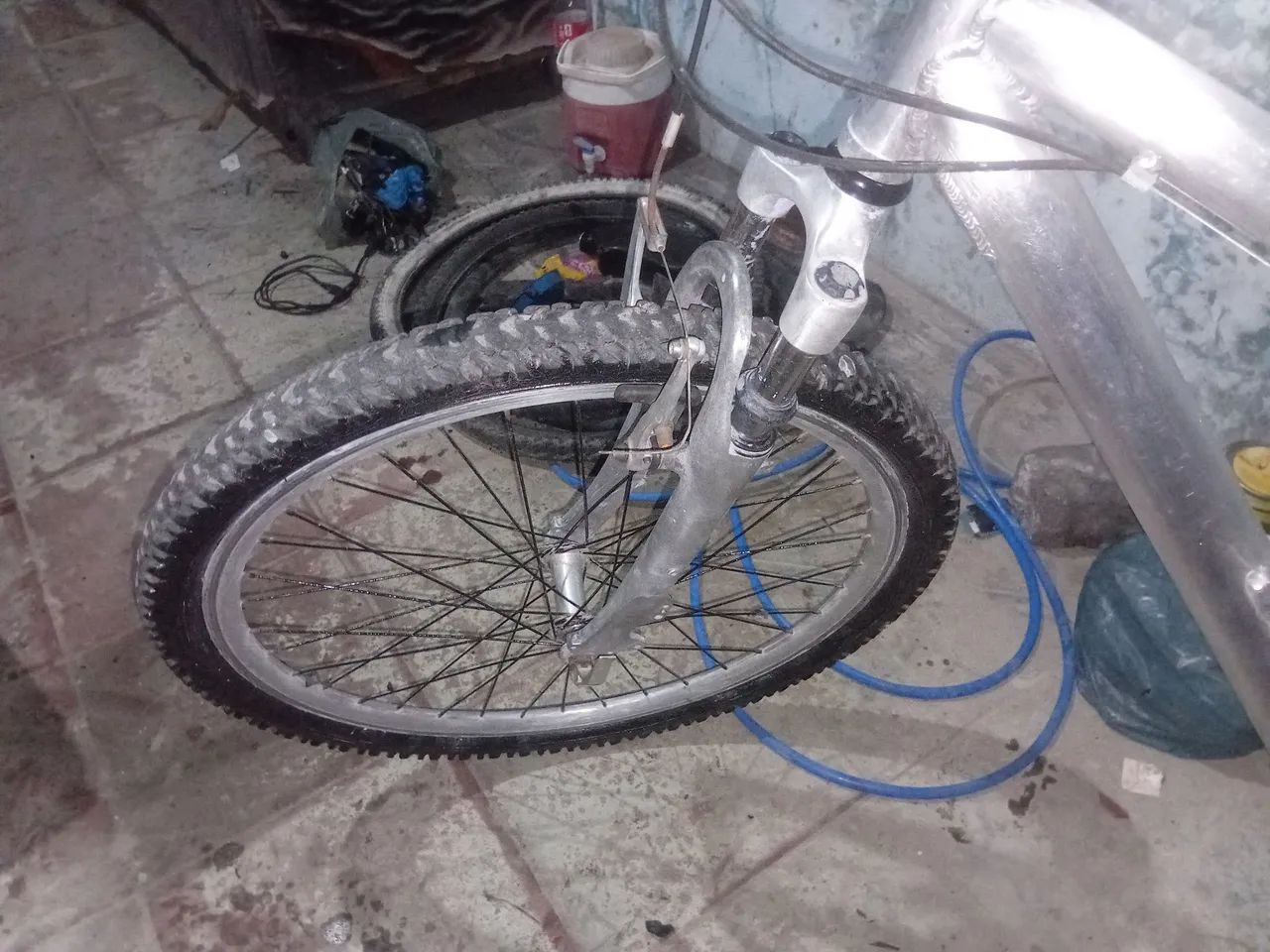 Bicicleta aro 26 quadro de alumínio meu zap *  - Foto 3