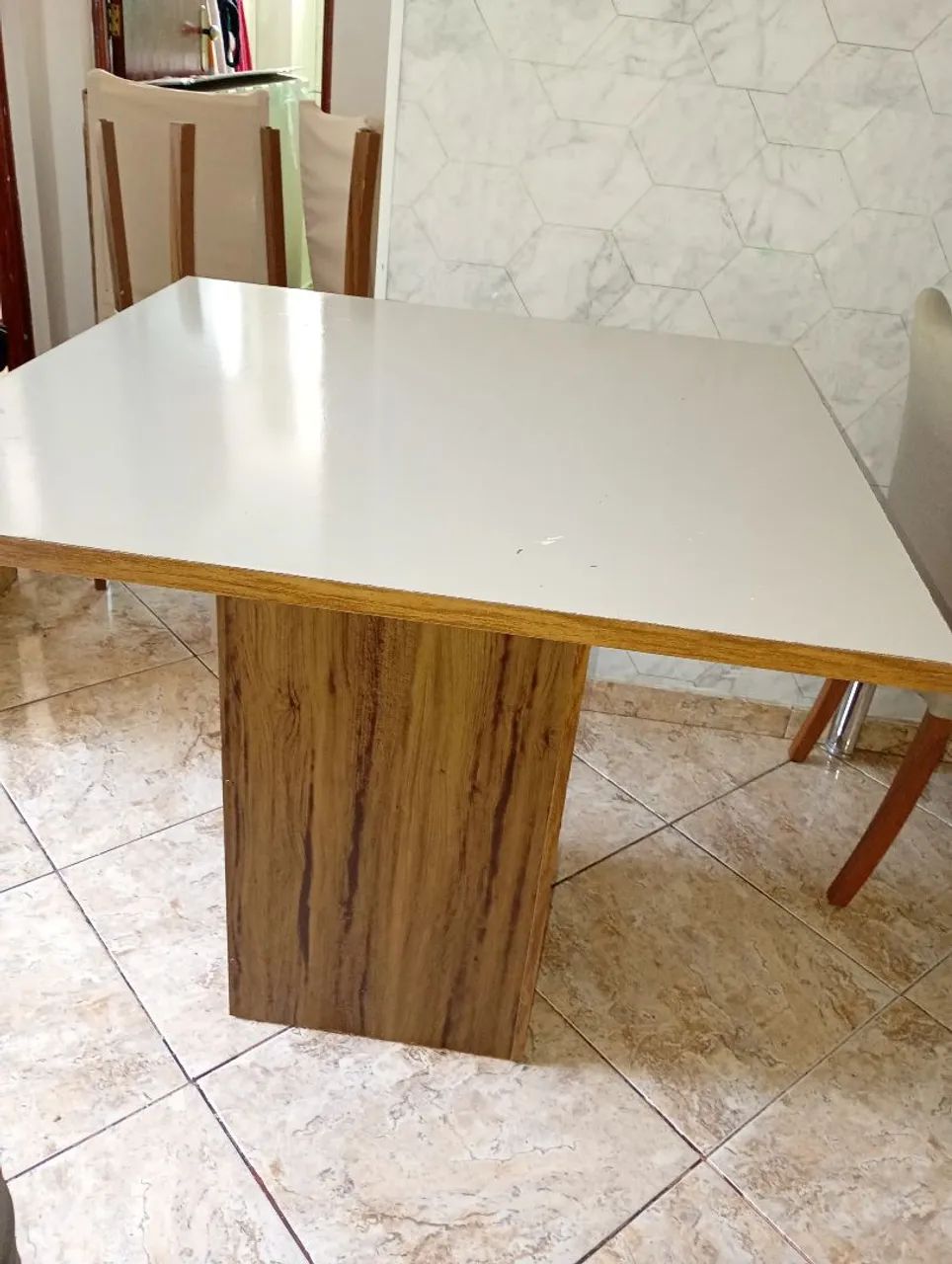 Mesa 4 cadeiras excelente condições  - Foto 4