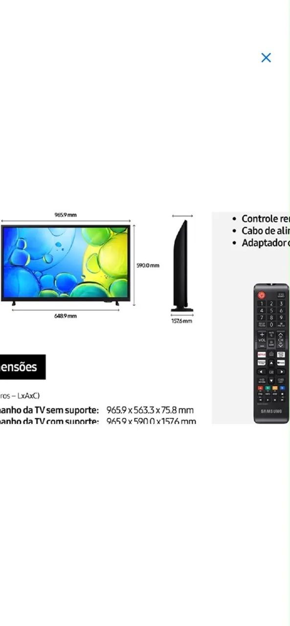 Smart TV 42 polegadas  - Foto 4