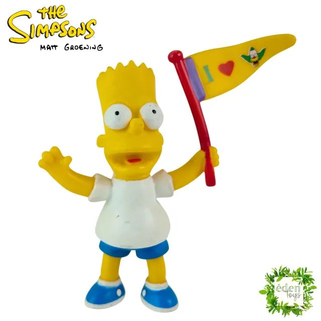 Boneco Bart Simpson fã do Krusty (cód 136)