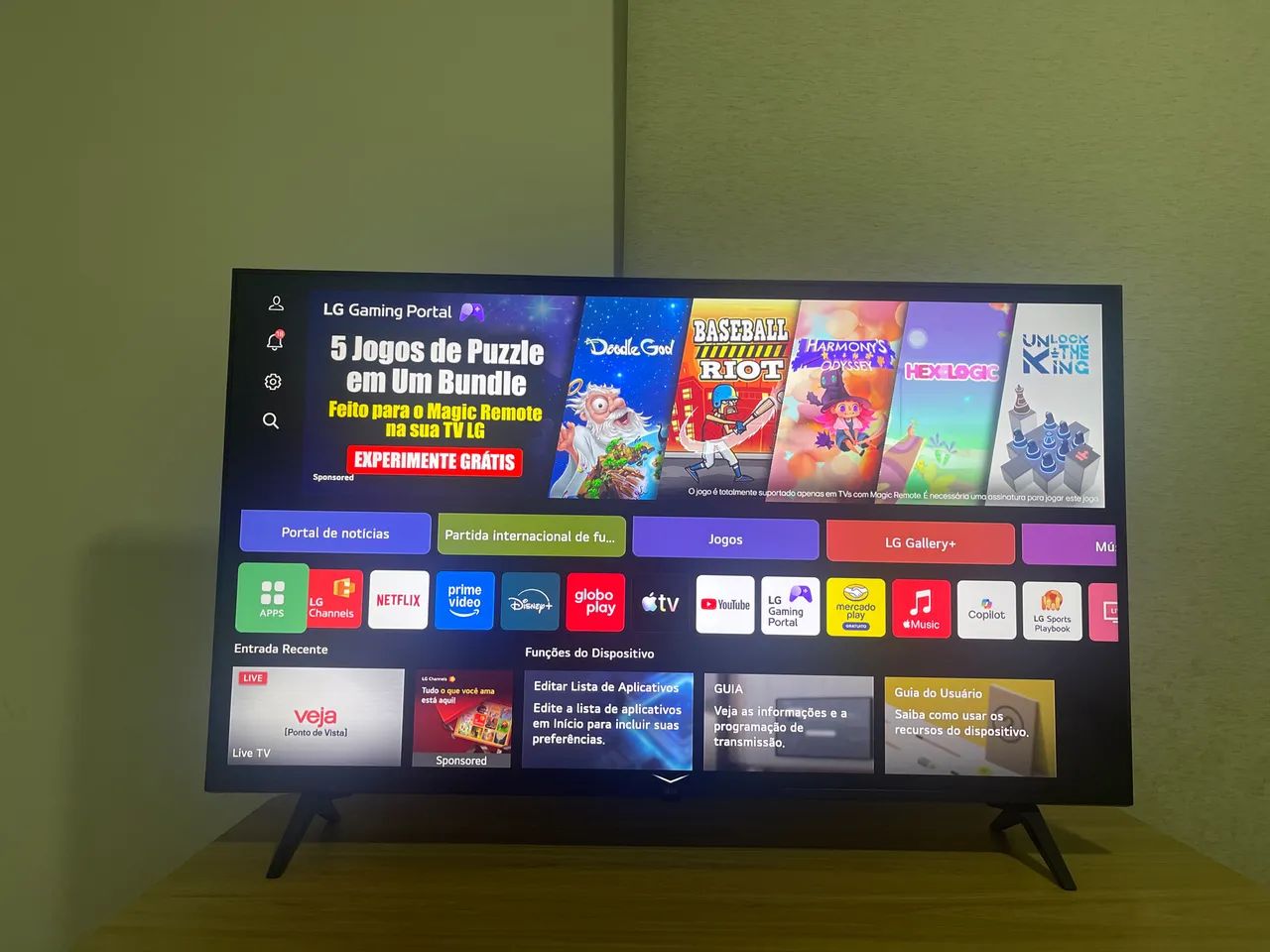 Smart Tv Lg 50 4k Uhd Hdr Thinq Ai Pro  - Foto 2