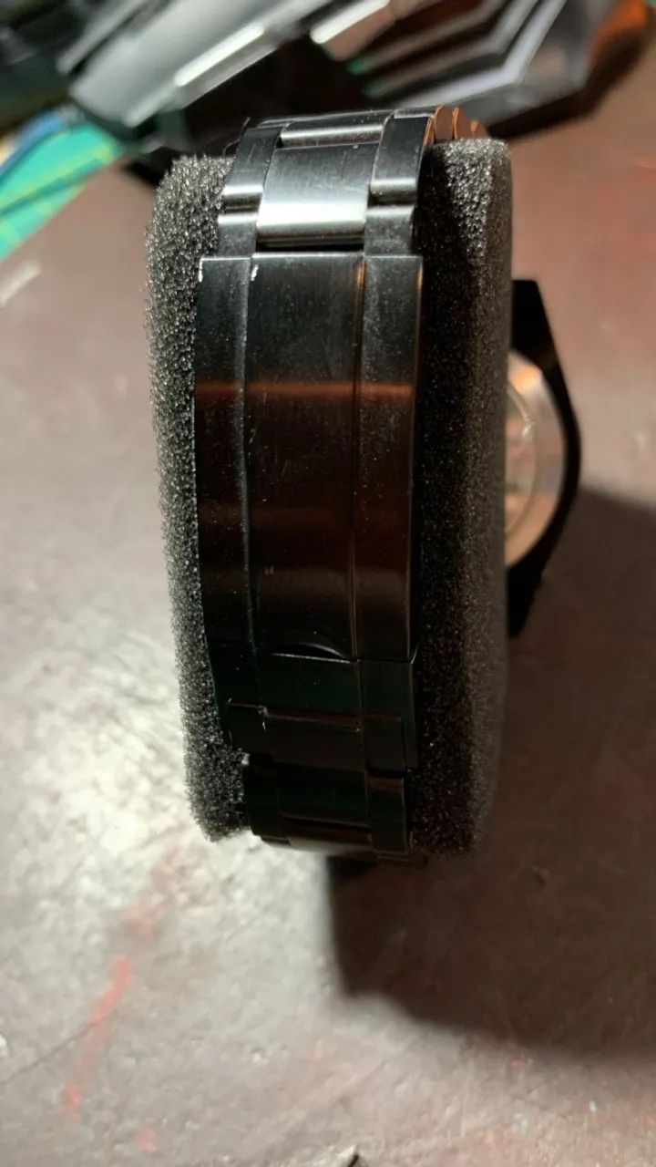  Relógio Submariner Custom Black & Blue - Automático Premium (preço desapego)  - Foto 5