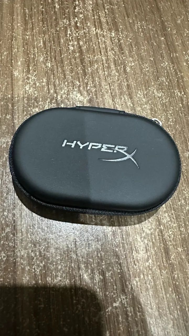 Fone HyperX Cloud Earbuds + Case Original | Perfeito para Games