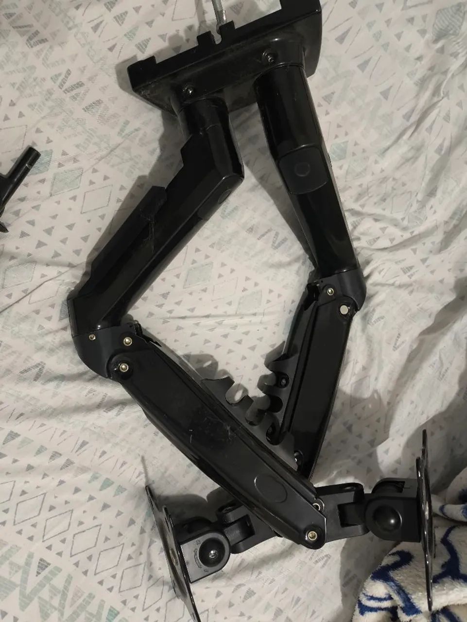 Suporte ergonômico 2 monitores e Braço articulado  - Foto 2