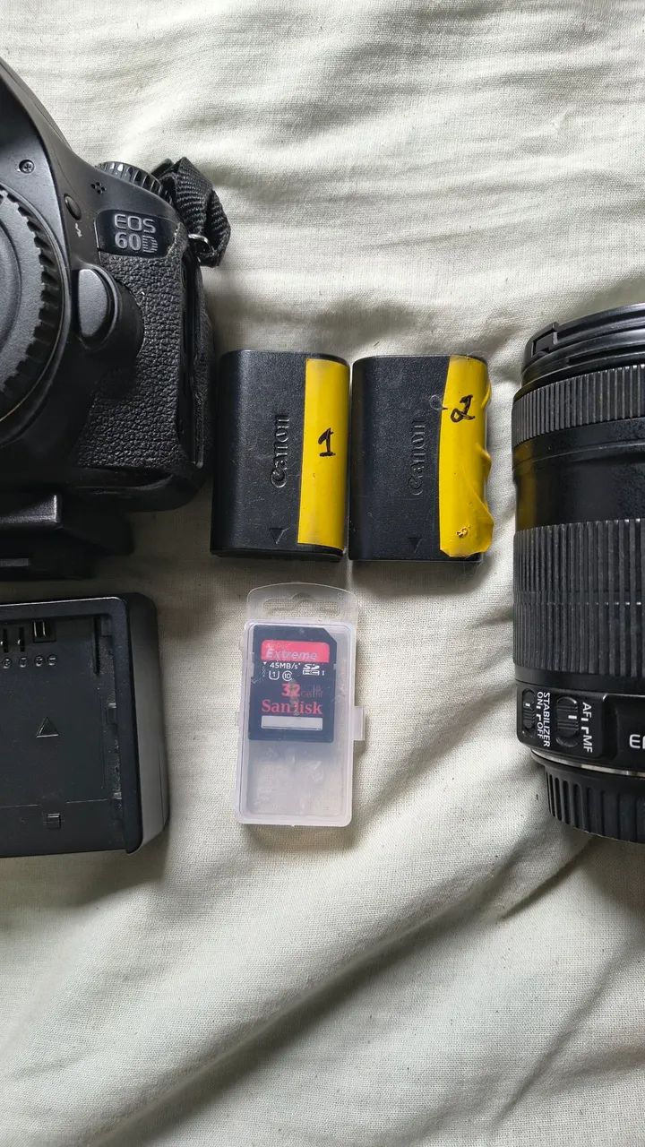 Kit Câmera Canon 60D - Foto 3