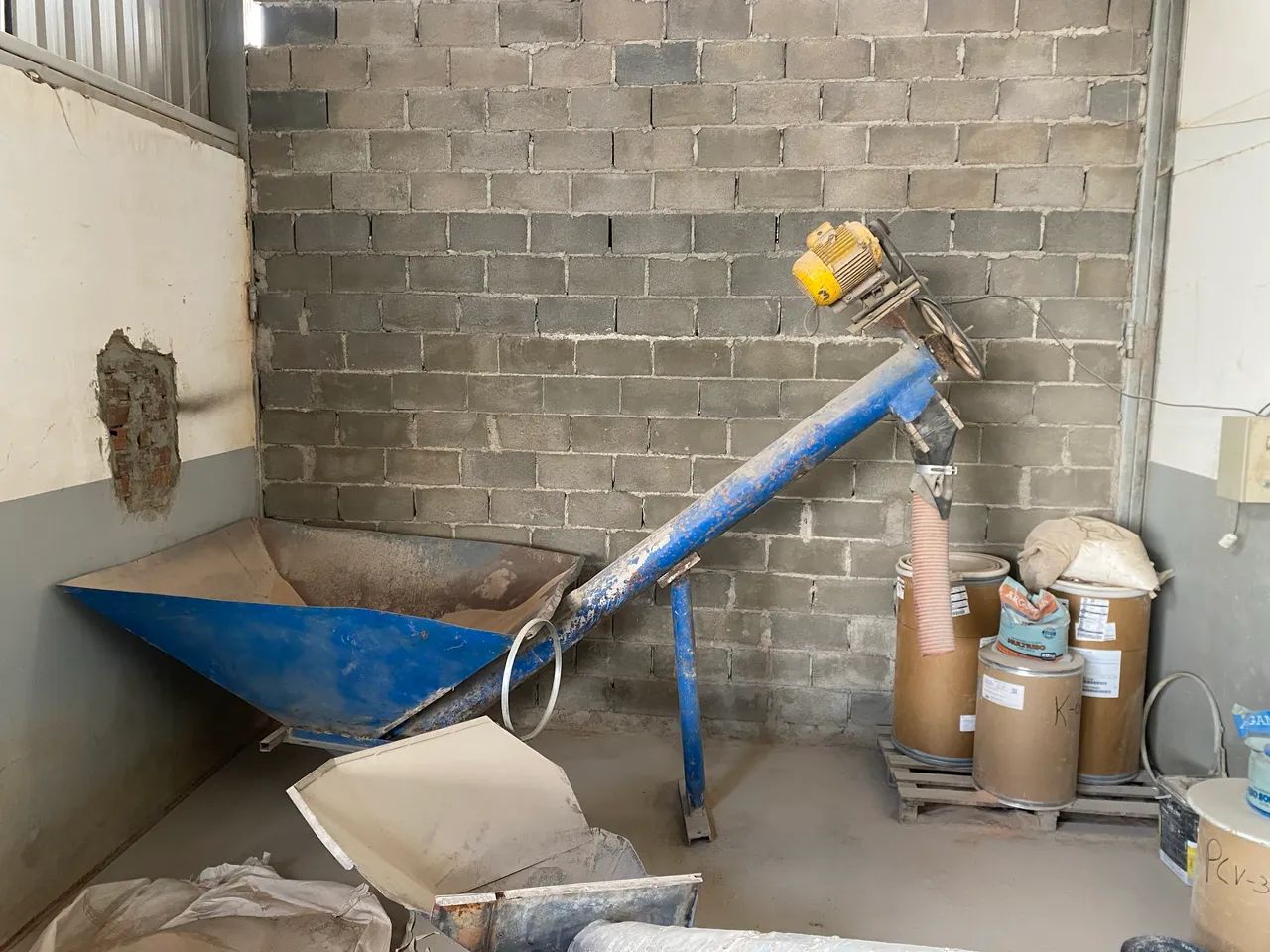 Fábrica de argamassa 