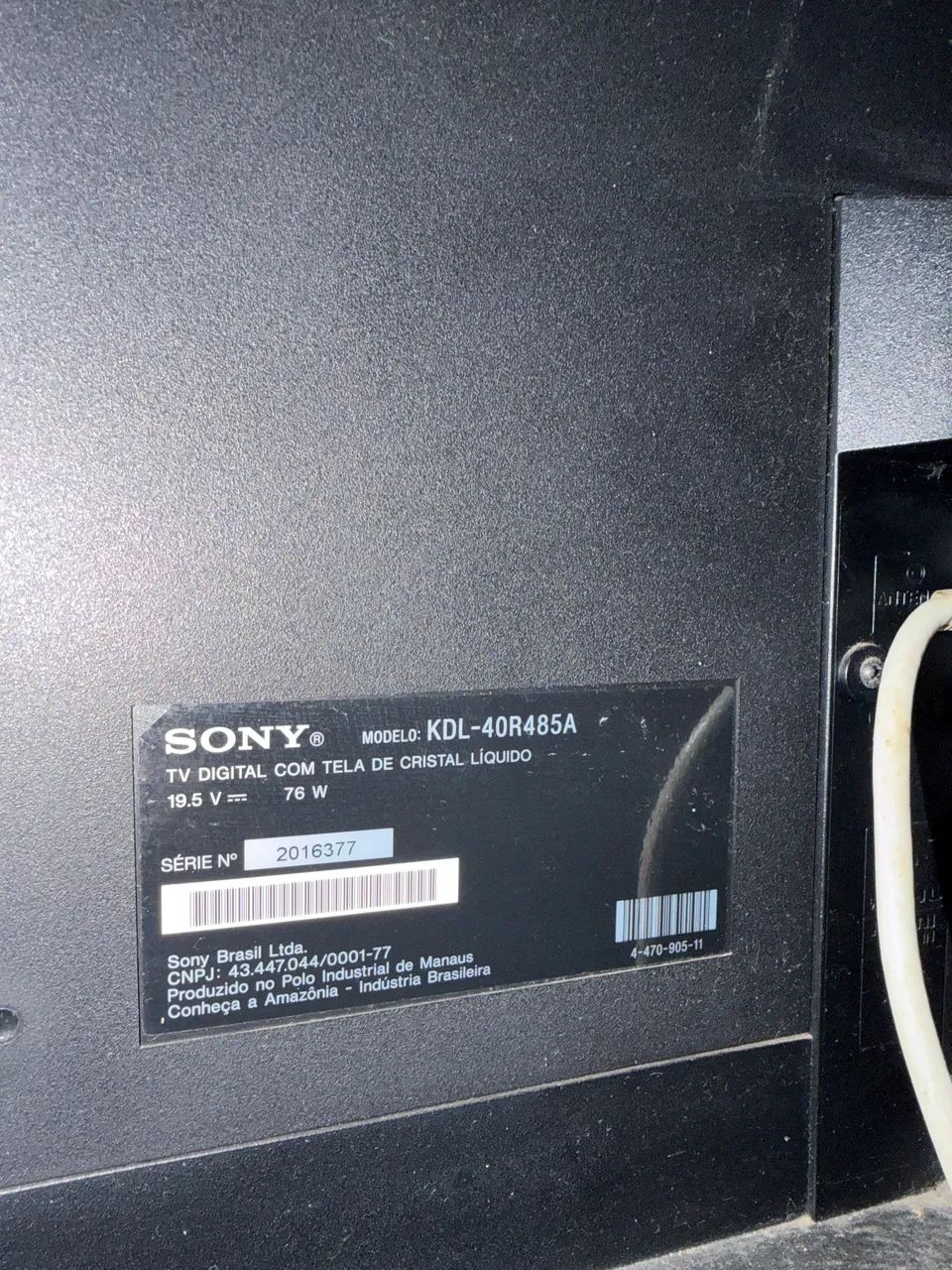 Tv Sony com defeito - Foto 2