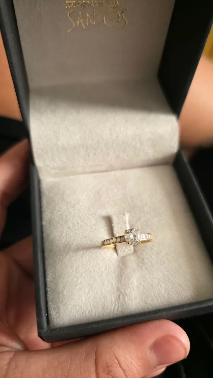 Anel ouro 18k - Foto 2