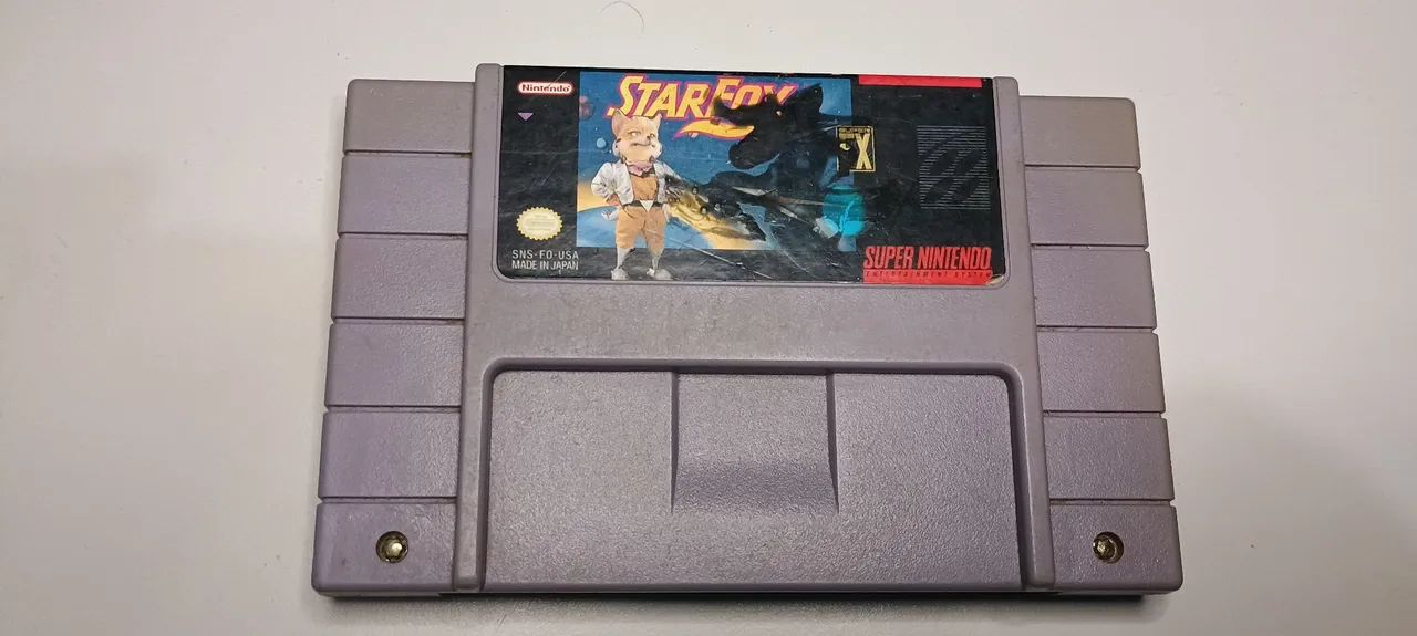 Super Nintendo Star Fox Jogo N1097