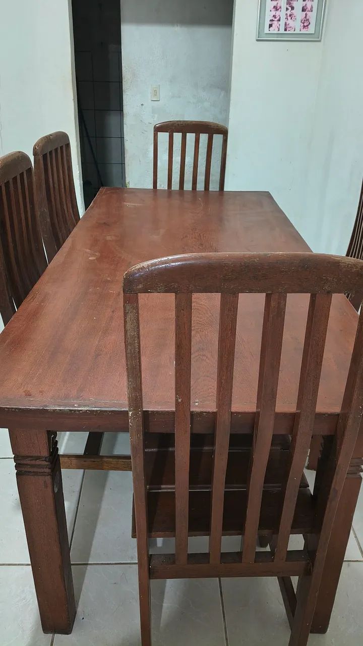Jogo de sala em angelim  - Foto 2