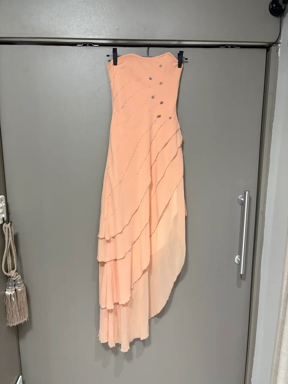 Vestido salmão 