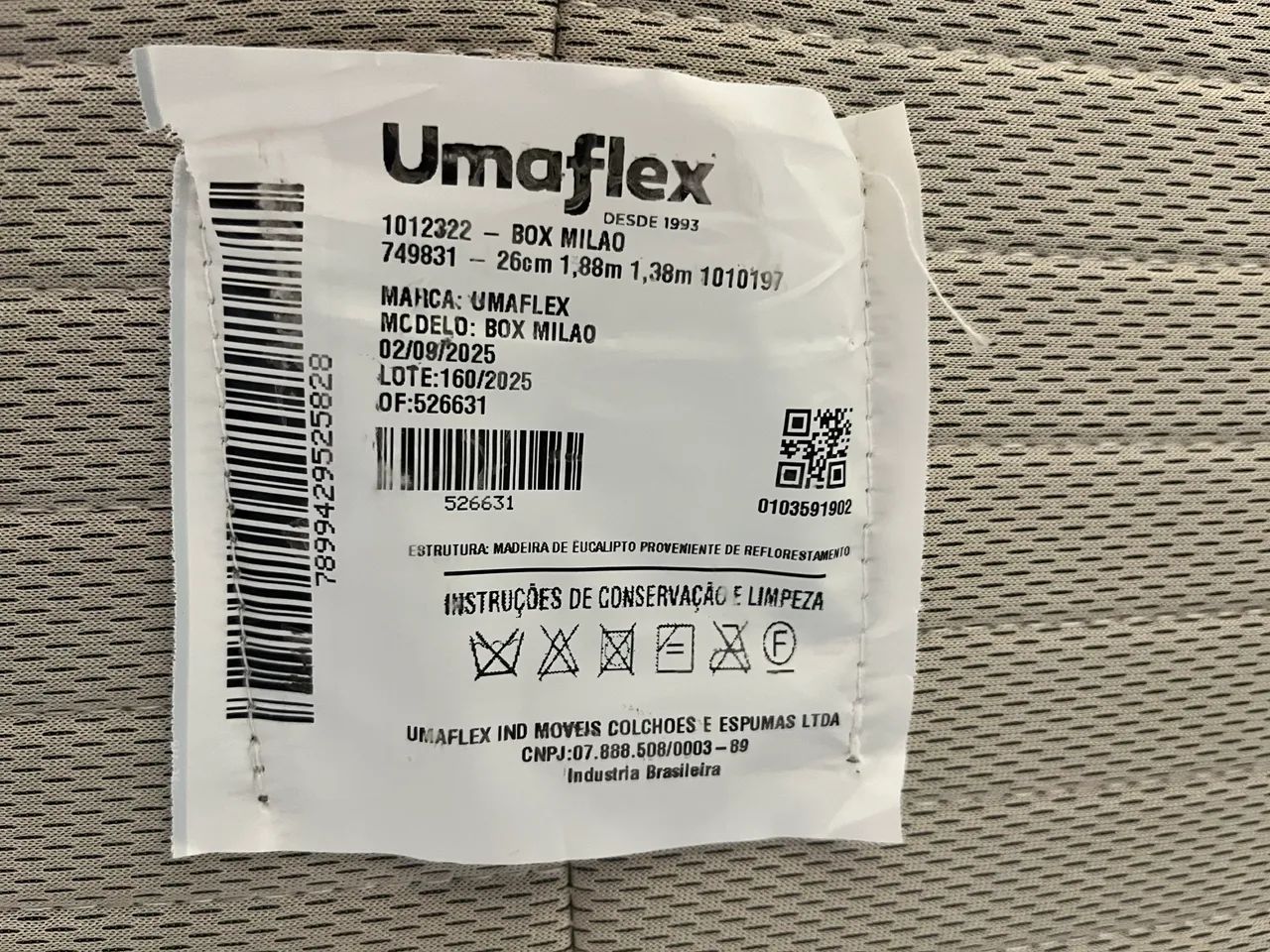 Cama box milão - umaflex - Foto 3
