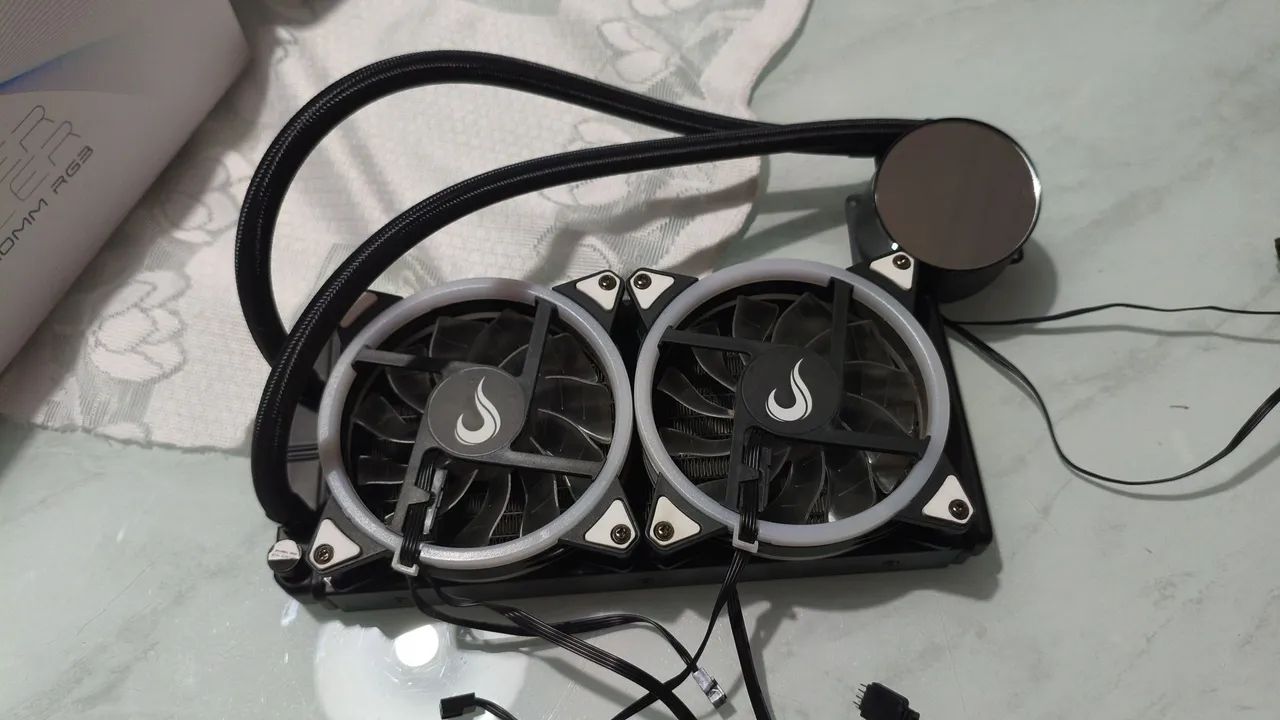 Water cooler eisemode 240 mm black rgb