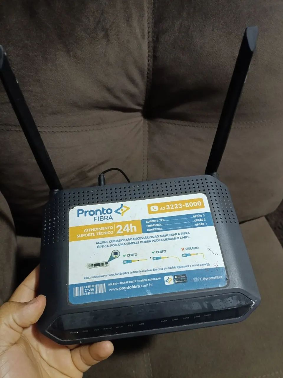 Roteador FIBERHOME