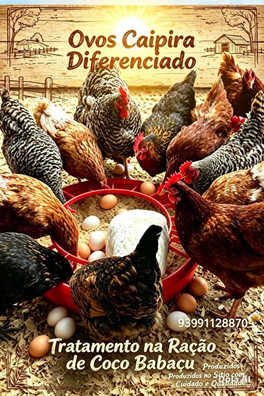 ovos de galinha caipira diferenciados - Foto 2