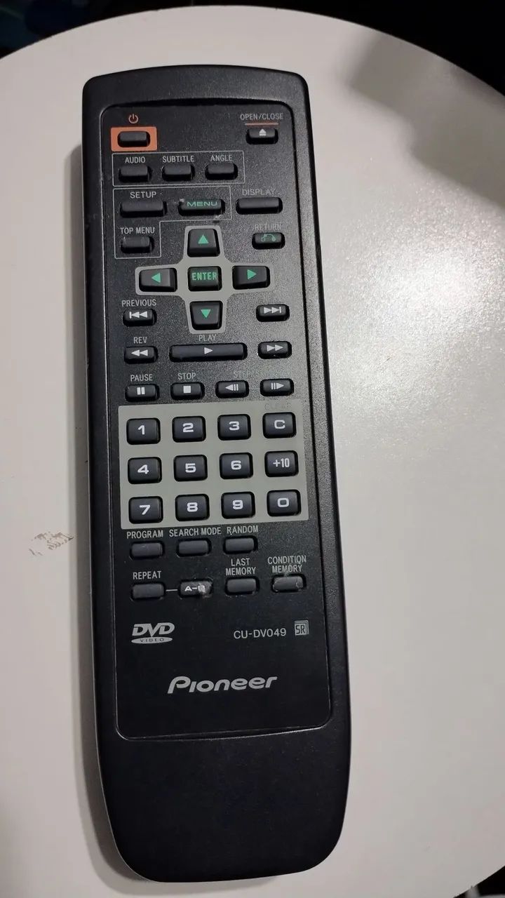 Controle dvd Pioneer 
