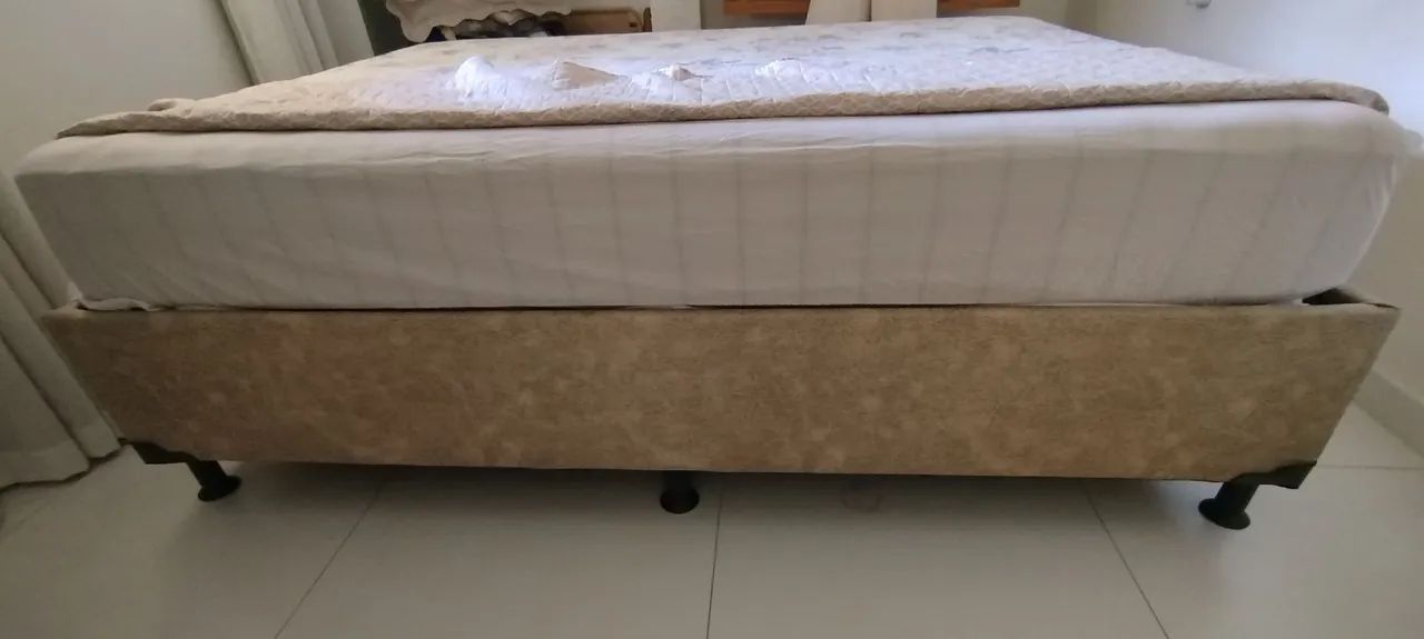 Box casal bege
