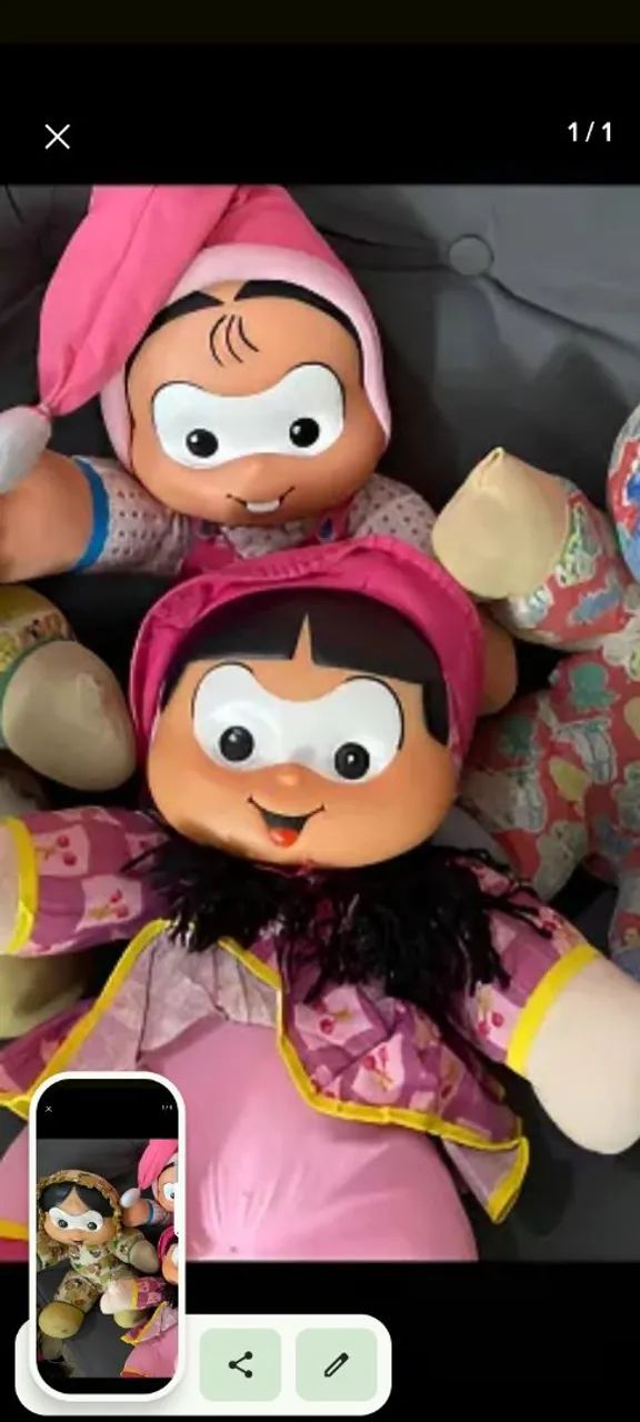 Bonecas turma da Mônica  - Foto 2