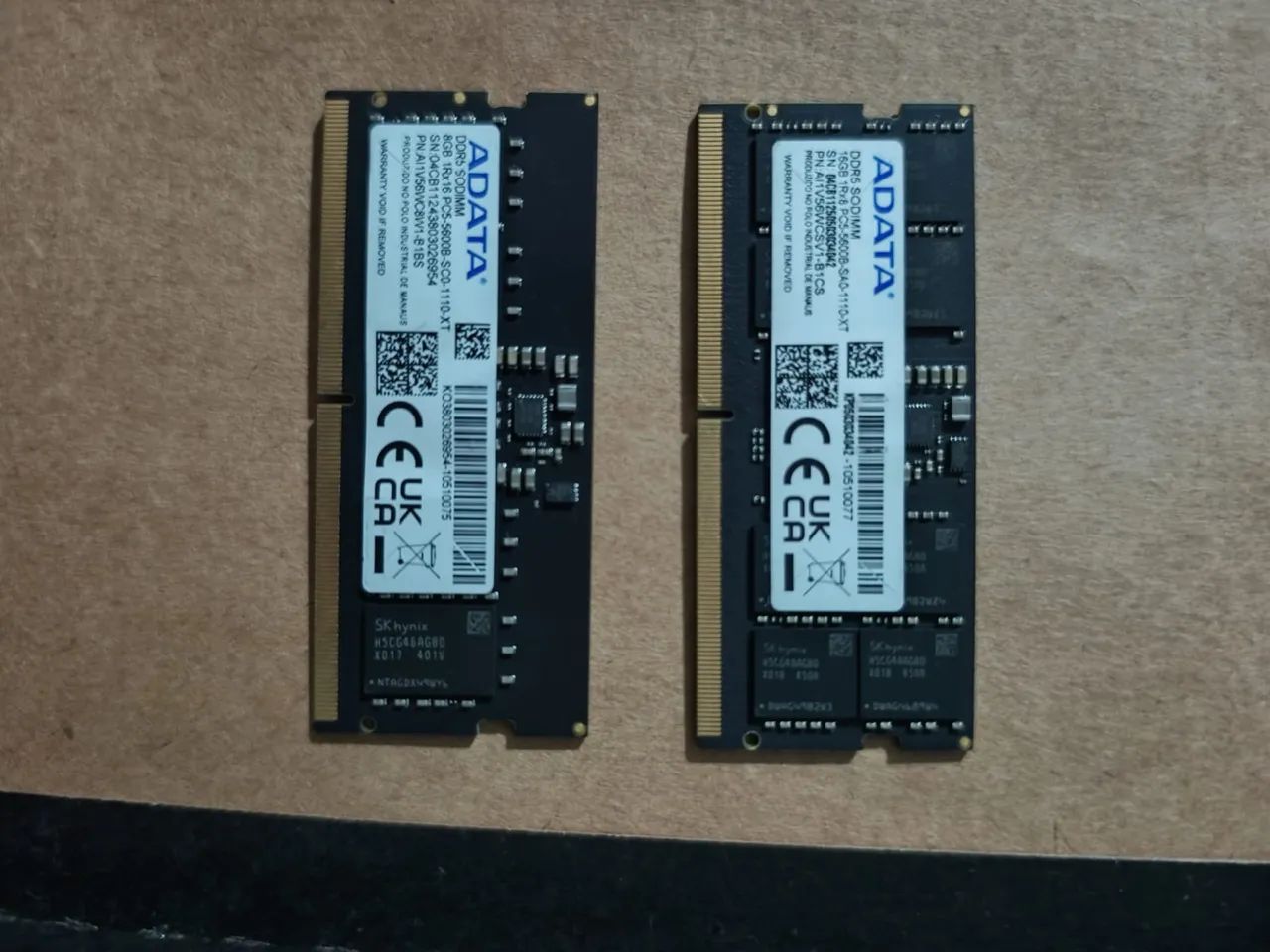 DDRメモリー Memórias DDR 5 de 16 e 8GB - Memória RAM - Vila Picinin, São Paulo