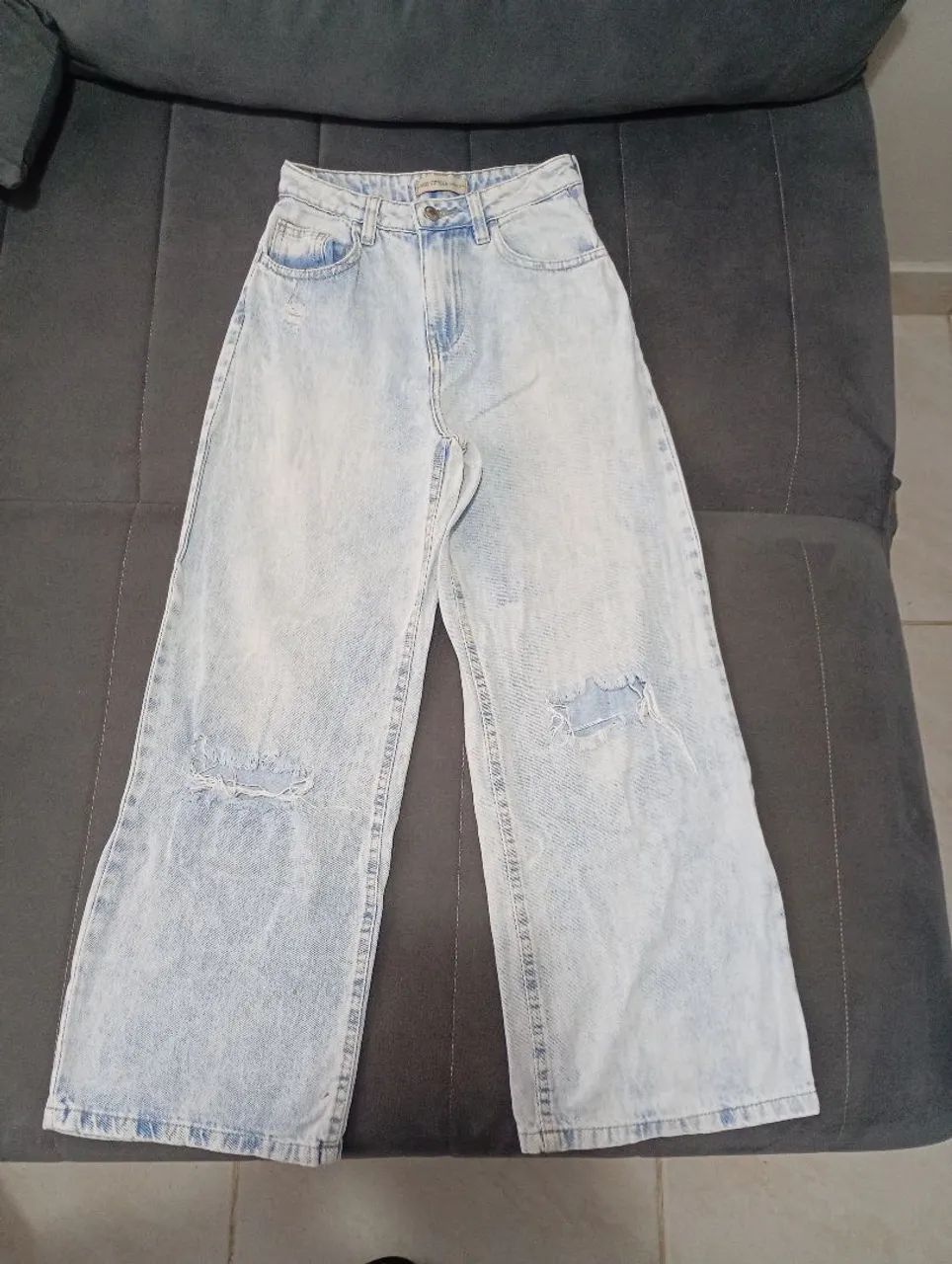 Kit com 4 calças jeans infantil  - Foto 2