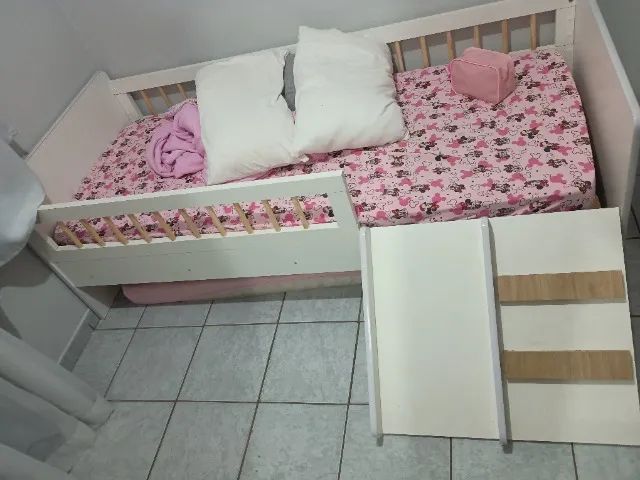 Cama infantil com escorregador - Foto 2