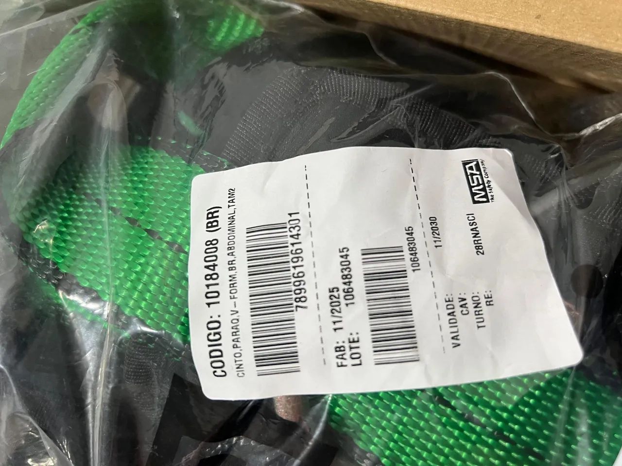 CINTO SEGURANCA PARAQUEDISTA MSA V-FORM 4 PONTOS CA40505 TM2 - Foto 2