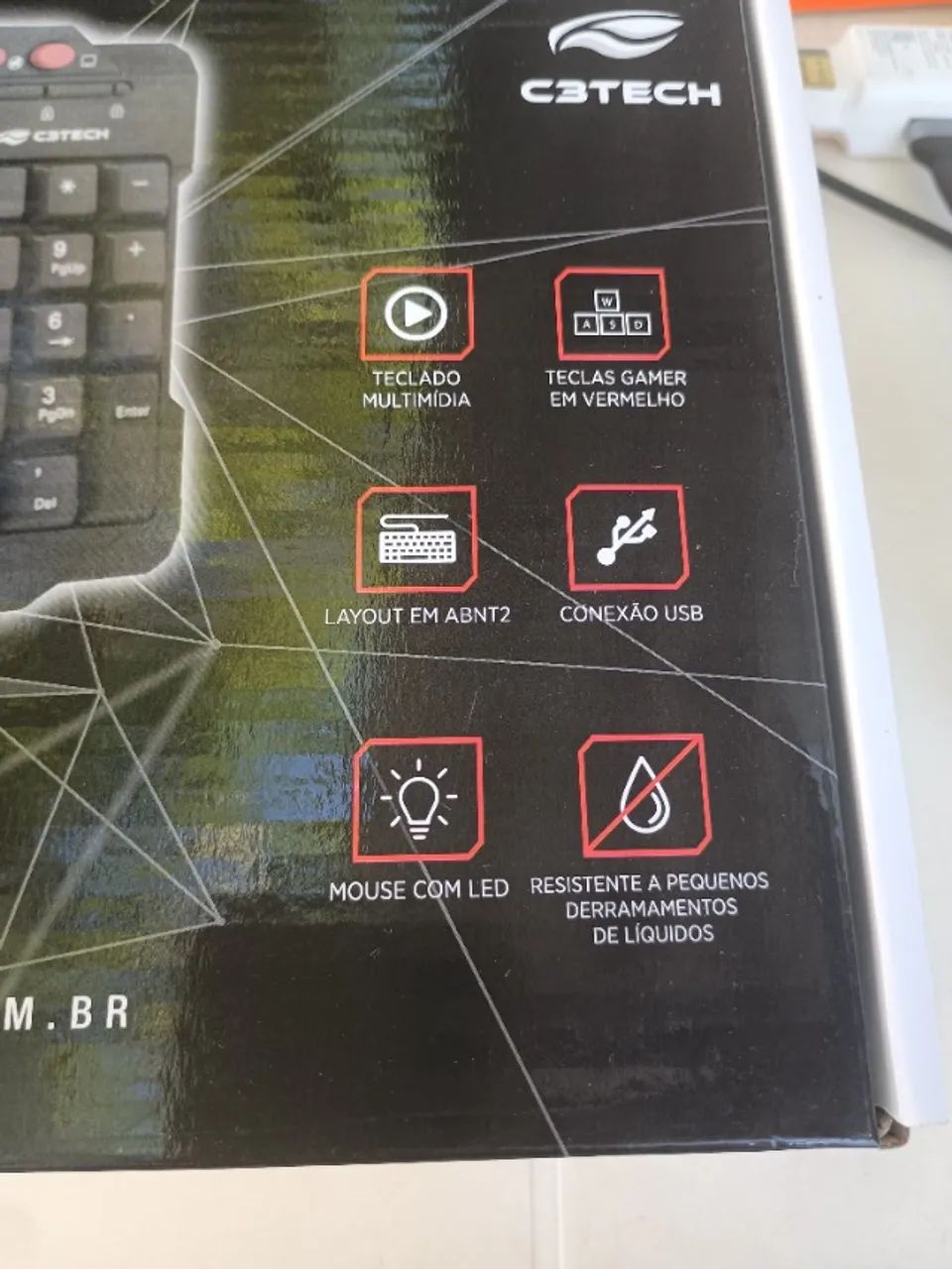 Teclado e Mouse Gamer Com Fio  - Foto 2
