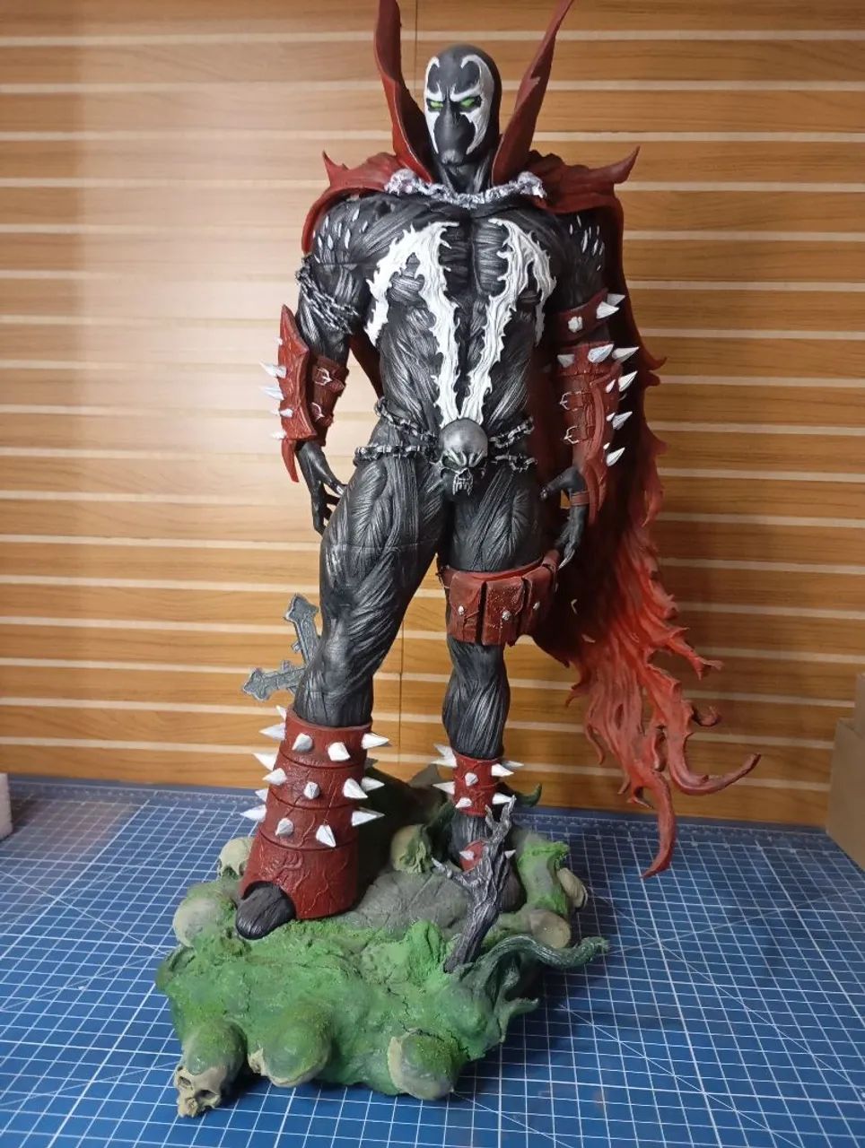 Estatua Spawn 3d 65 cm +- - Foto 3