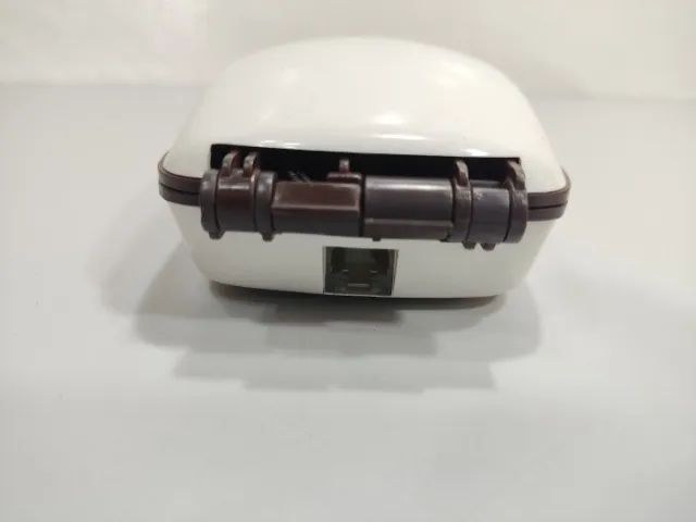 Telefone Antigo Flip Top Mesa Honey Phone 838p Nmt Branco (Usado) - Foto 6