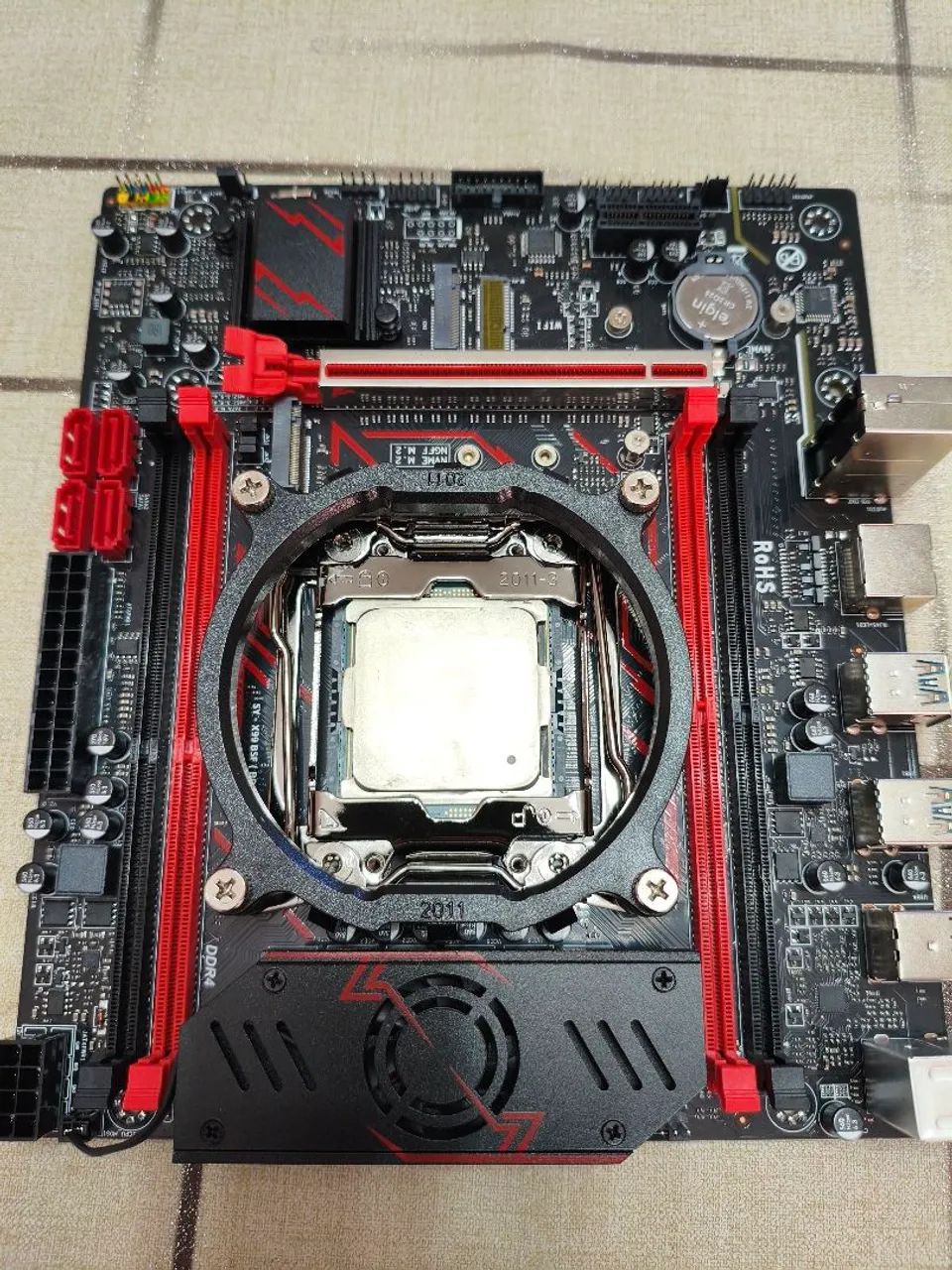 Kit Xeon Placa + Processador+ Jumper TPM 2.0