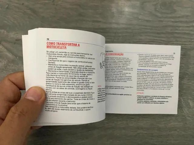 Manual do Proprietario Antiga CB 500 ano 1998 a 2005 - Foto 5