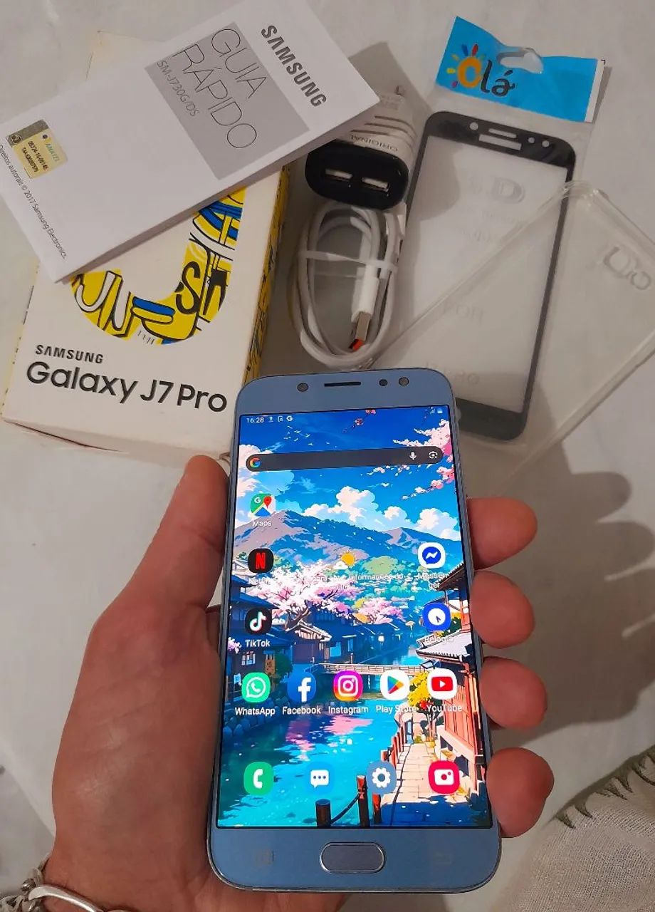 Samsung J7 Pro , 64GB NFC , Ótimo Estado 