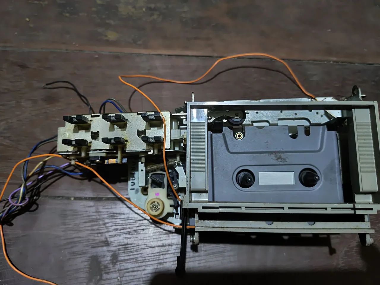 Parte mecânica Tape Deck Polyvox CP80M 