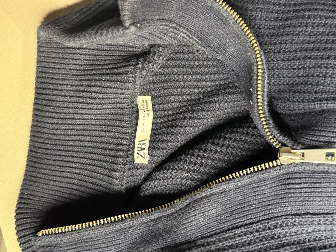 Quarterzip azul zara - Foto 2