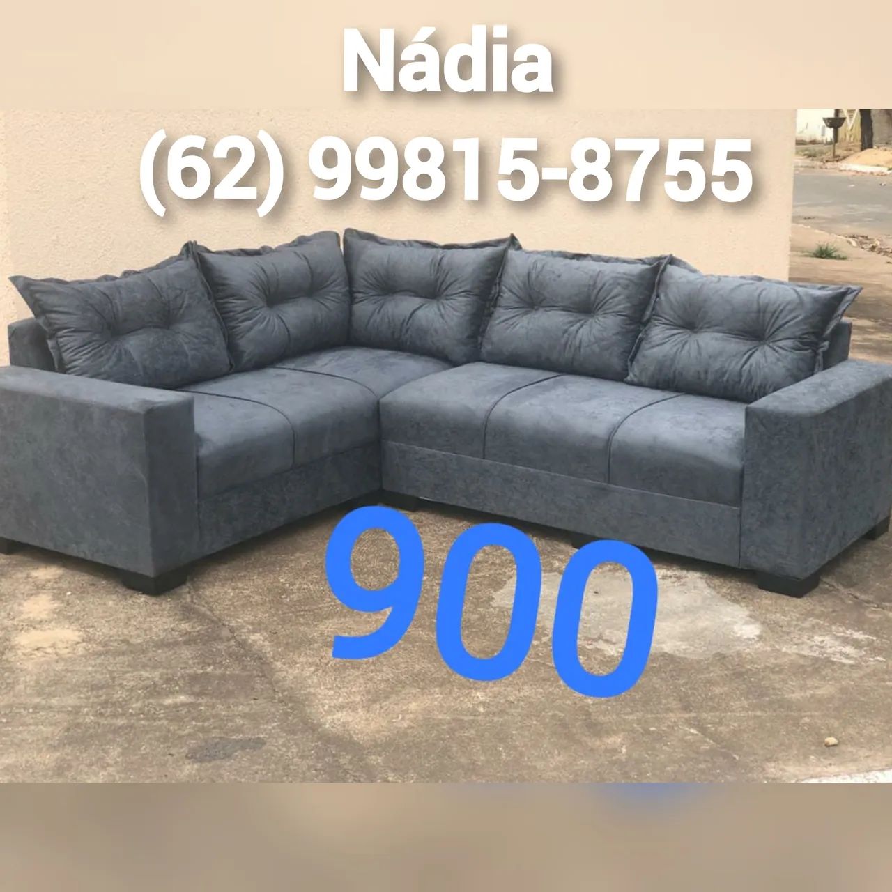 SOFÁ DE CANTO NOVO ?____