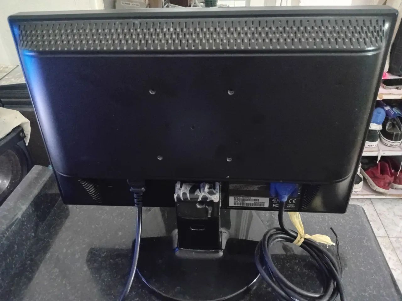 Monitor 19" VGA Funcionando R$200 - Só Cabo Azul - Foto 2