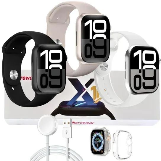Microwear X10 Pro Series ? Full-Featured Watch with ECG, NFC, and High-Definition AMOLED Display