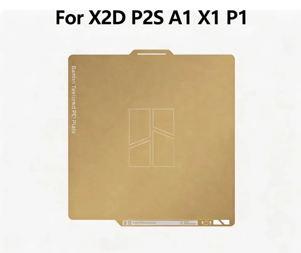 Placa pei bambulab a1 original 