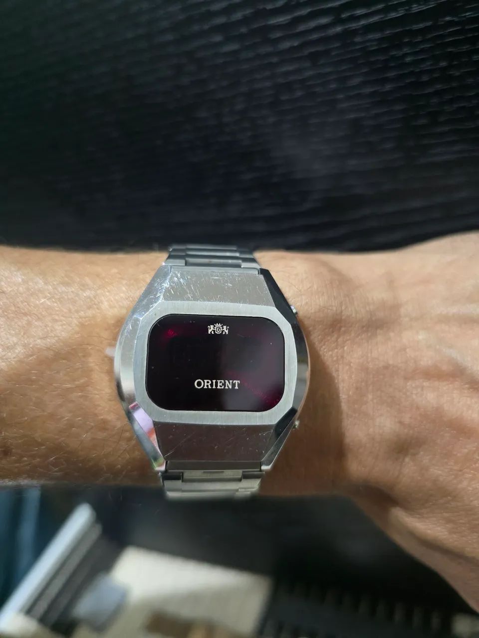 RELÓGIO ORIENTE TOUCHTRON ANOS 70 - Foto 4