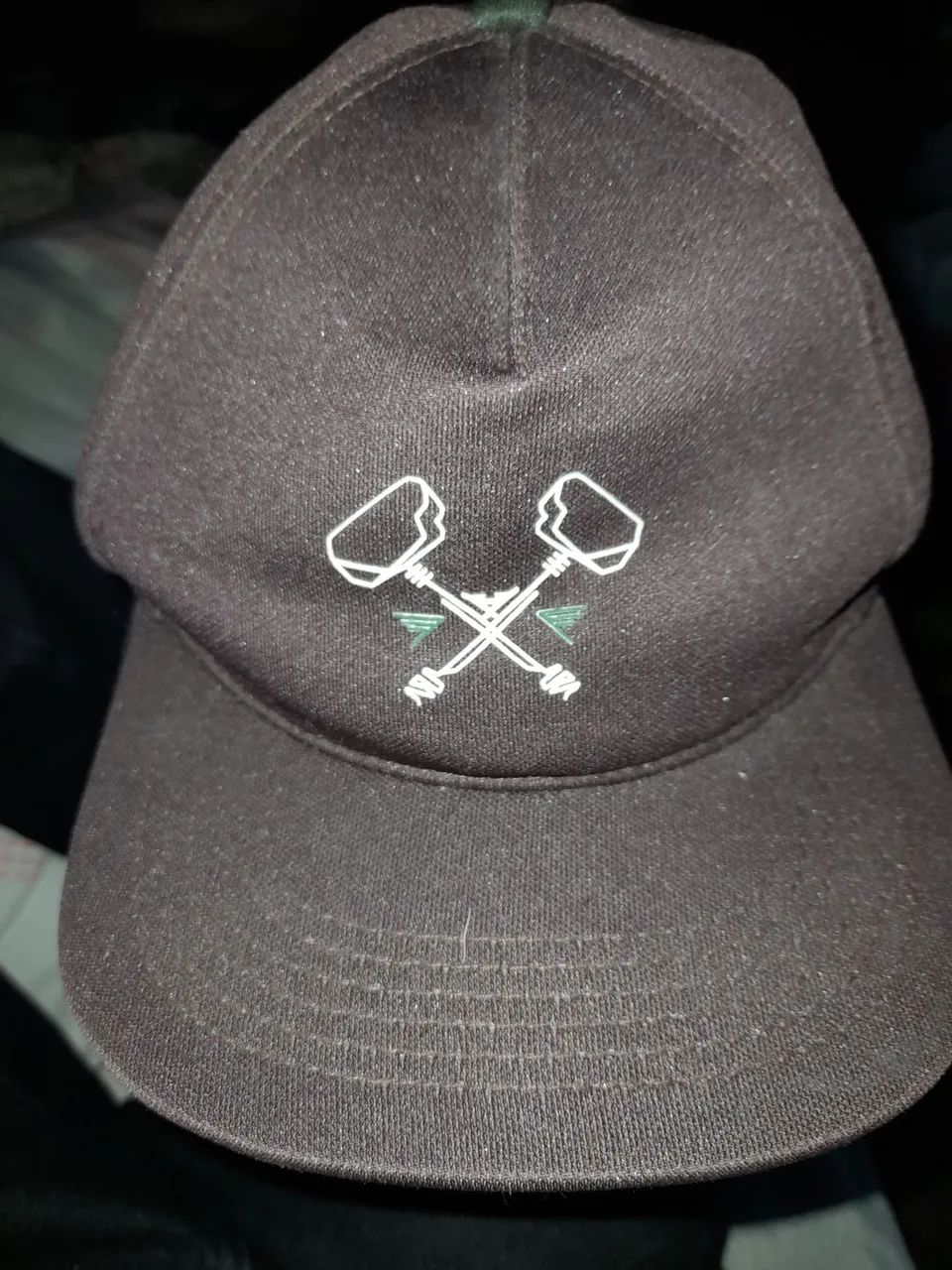 Boné MESS Lifestyle Marron e verde
