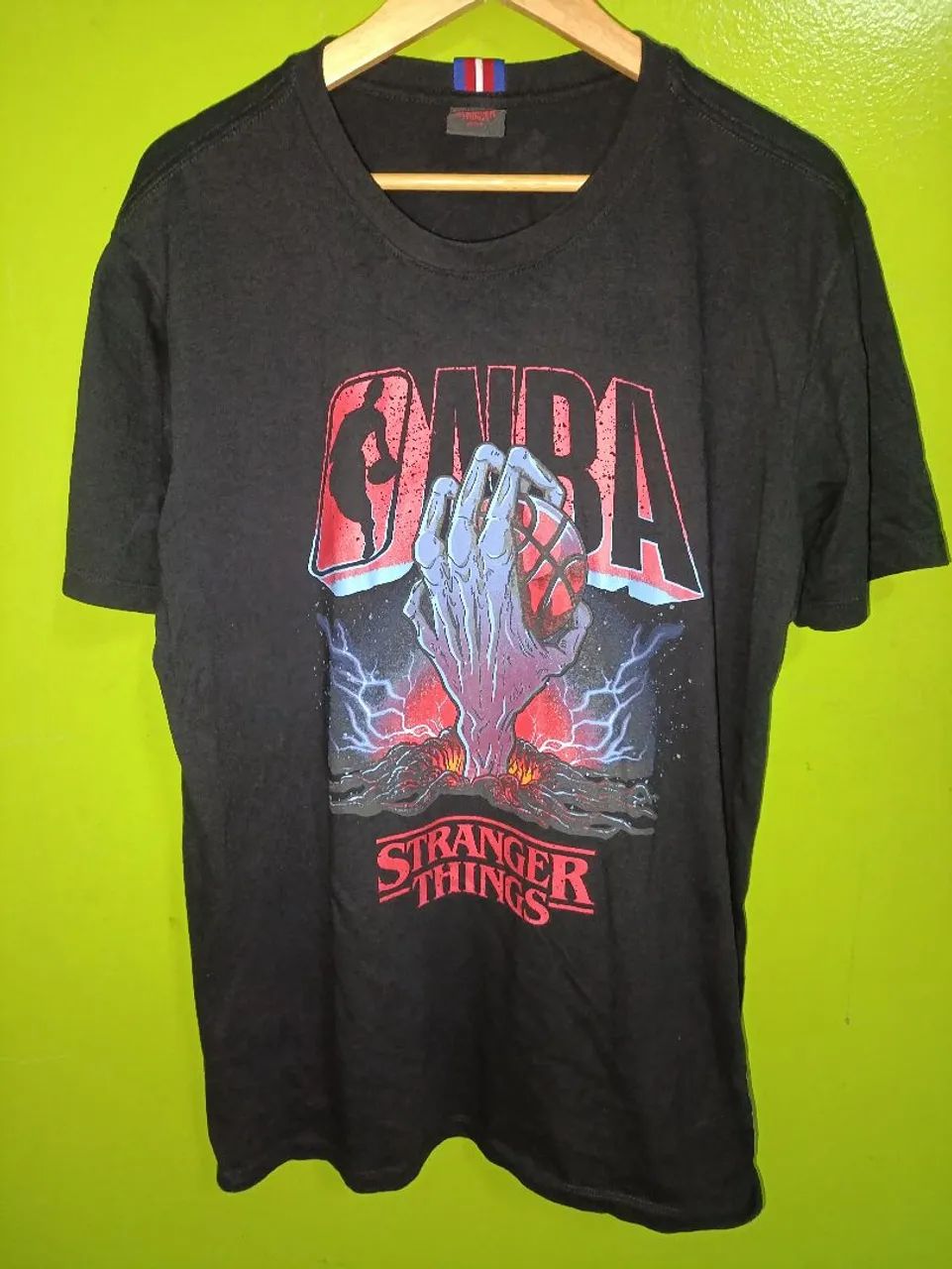 CAMISA NBA STRANGER THINGS 