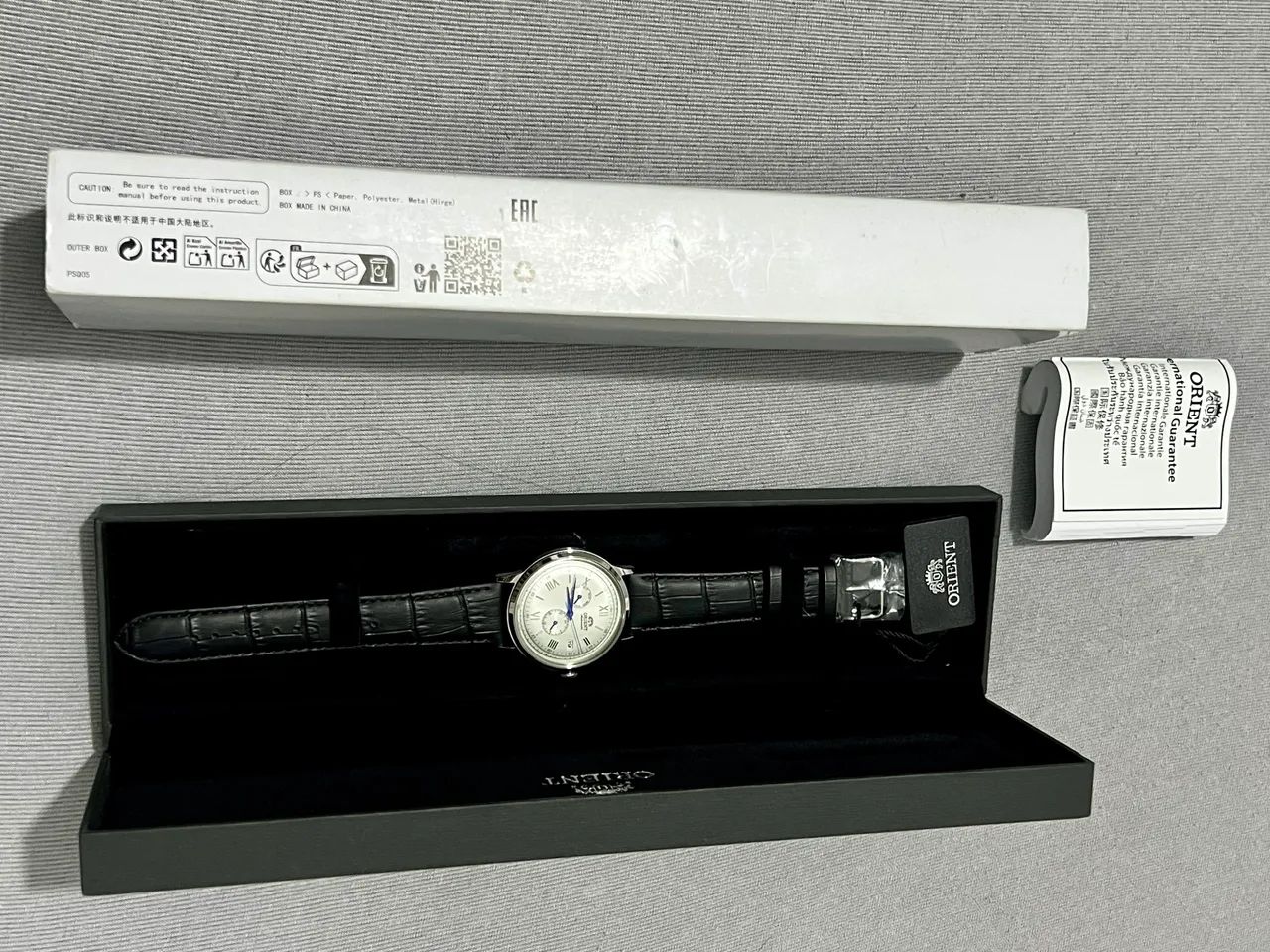Relógio Orient Bambino Automático RA-AK0701S30B - Foto 4