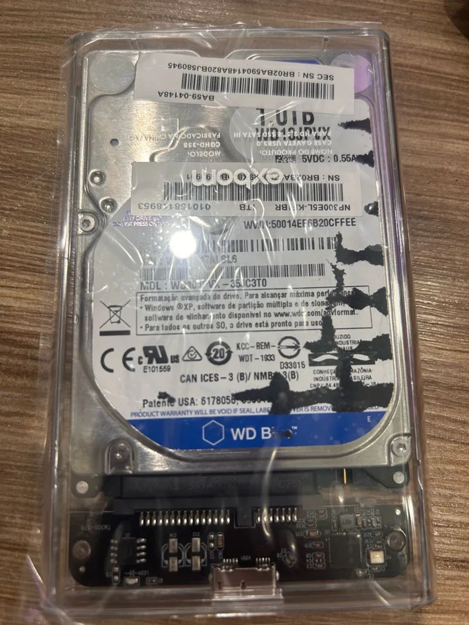 HD NOTEBOOK 1TB - EXTERNO