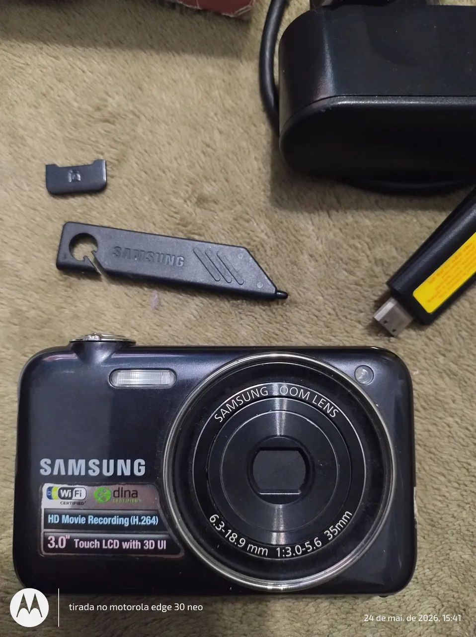 Câmera Samsung st80 completa funcionando perfeitamente  - Foto 4